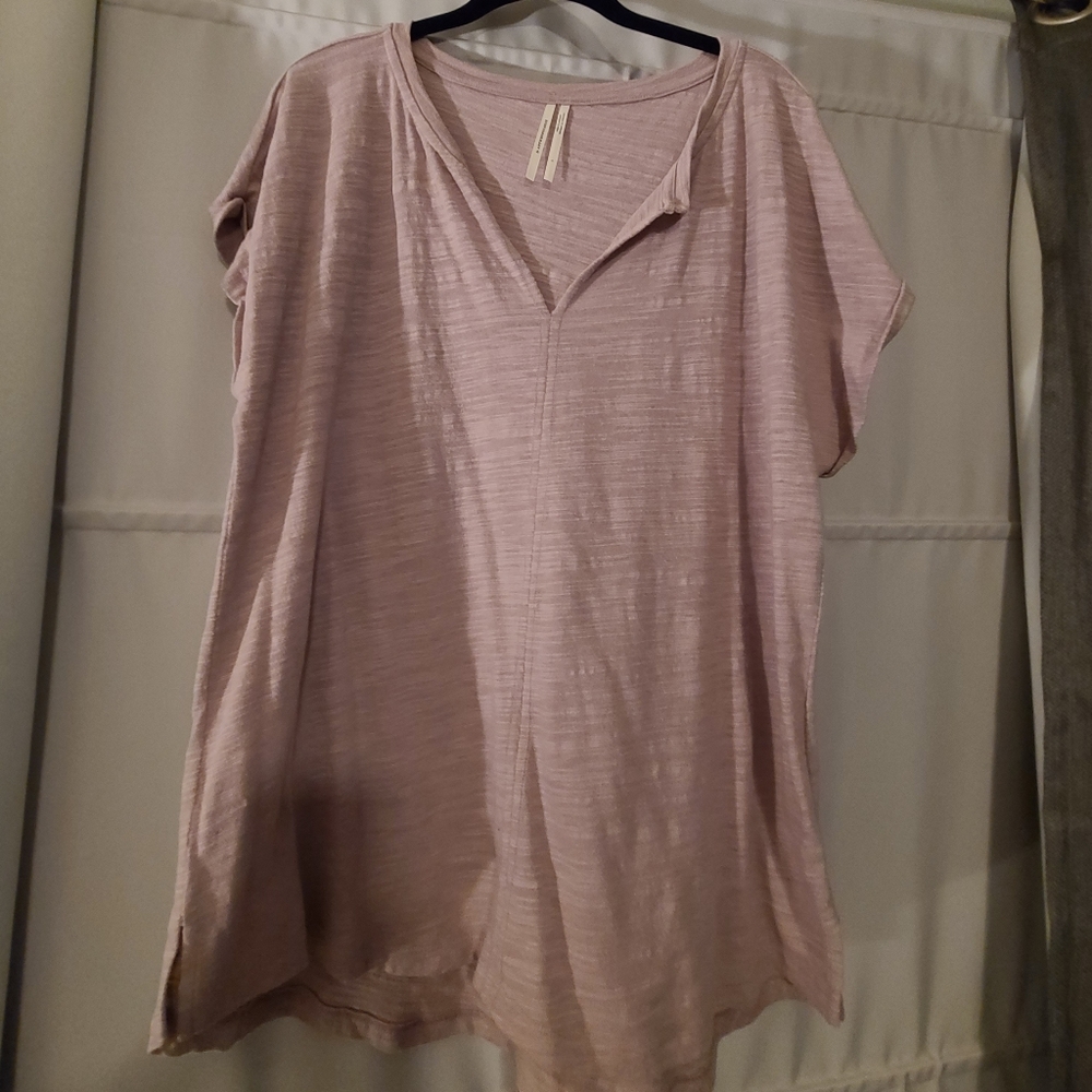 Anthropologie Perfect condition Linen Lavander top